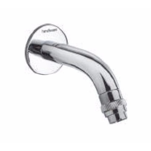 spout operated bib tap round shape with wall flange