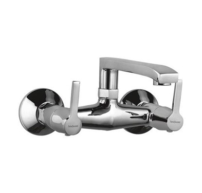sink mixer with swivel casted spout (wall mounted)