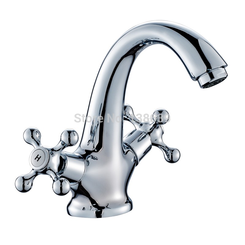 Center hole basin mixer 
