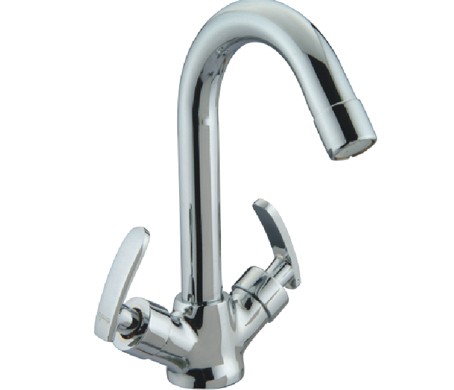 Center hole basin mixer 