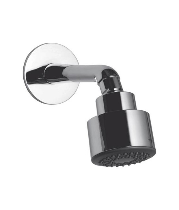 overhead shower with shower arm & wall flange (project)