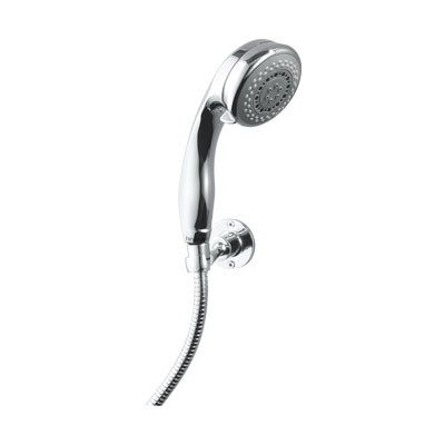 3 flow hand shower with 1.5 m cp flexible stainless steel tube with hook