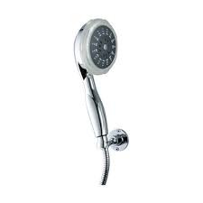led hand shower with 1.5 m cp stainless steel flexible tube with hook