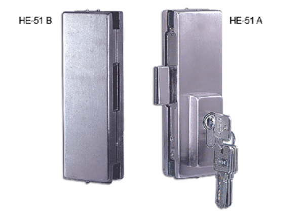 Hardwyn Center Lock Patch Fitting HE-51 A & HE-51 B