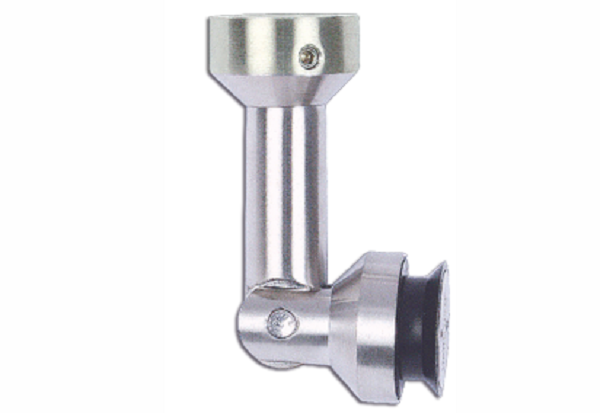 Hardwyn Floor/Ceiling to Glass Connector 90 deg