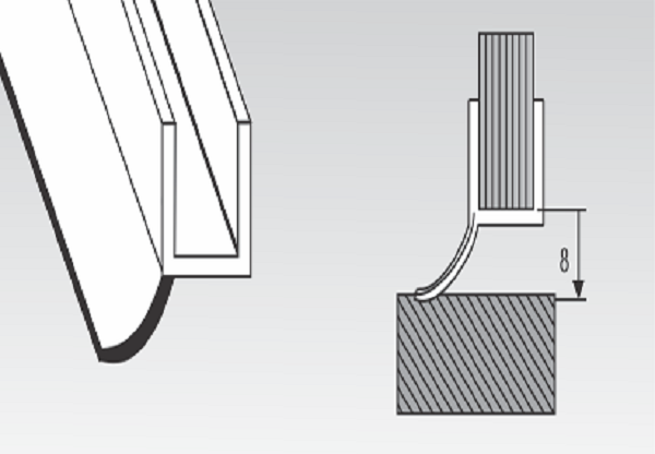 Hardwyn Plastic Profile HEPS - 08