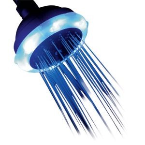 led overhead shower 