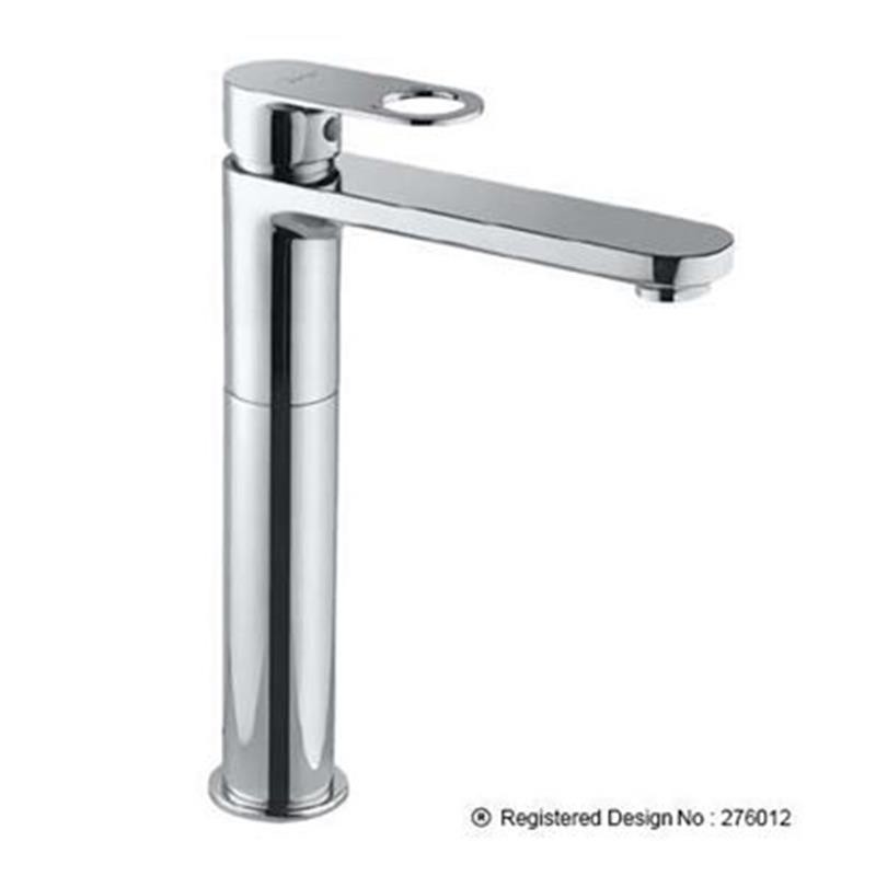 single lever basin mixer 300mm with flag