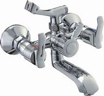 wall mixer telephonic with crutch