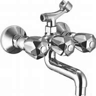 wall mixer telephonic with crutch