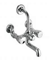 wall mixer telephonic with "L" bend