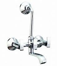 wall mixer telephonic with "L" bend