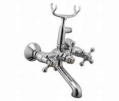 wall mixer telephonic with crutch