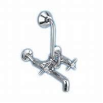 wall mixer telephonic with "L" bend