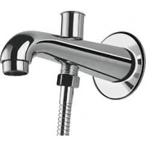 Bath spout with tip ton