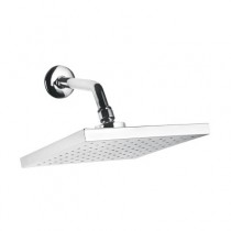 rain shower 200 mm square with rubbit cleaning system