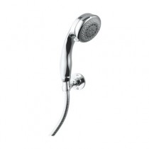 3 flow hand shower with 1.5 m cp flexible stainless steel tube with hook