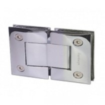 Hardwyn Euro Shower Hinges (Premium Series), Crome Plated Finish, HEBSH-2