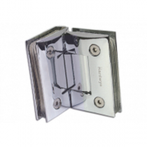 Hardwyn Euro Shower Hinges (Premium Series), Crome Plated Finish, HEBSH-4