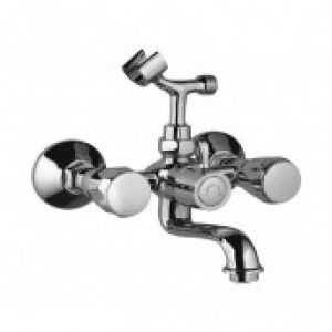 wall mixer with hand shower arrangement (crutch)