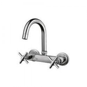 sink mixer with swivel spout (wall mounted)