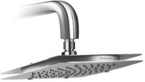 rain shower 220 mm square with rubbit cleaning system