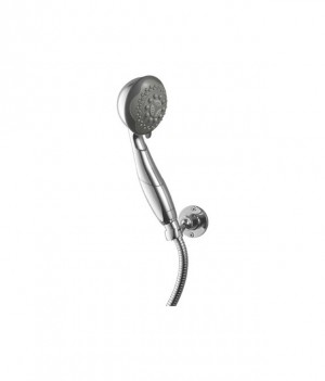5 flow hand shower with 1.5 m cp flexible stainless steel tube with hook  