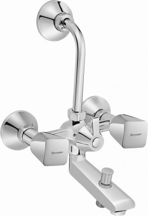 wall mixer telephonic with "L" bend