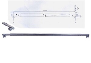 HARDWYN GLASS FITTINGS, ADJUSTABLE TELESCOPIC REINFORCING BAR